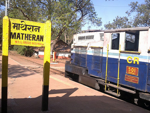 Matheran Toy train journey in the monsoon